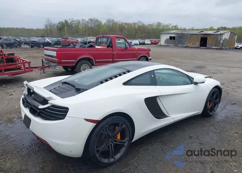 2012 Mclaren Mp4-12C z USA, uszkodzony, nr VIN SBM11AAA3CW001375